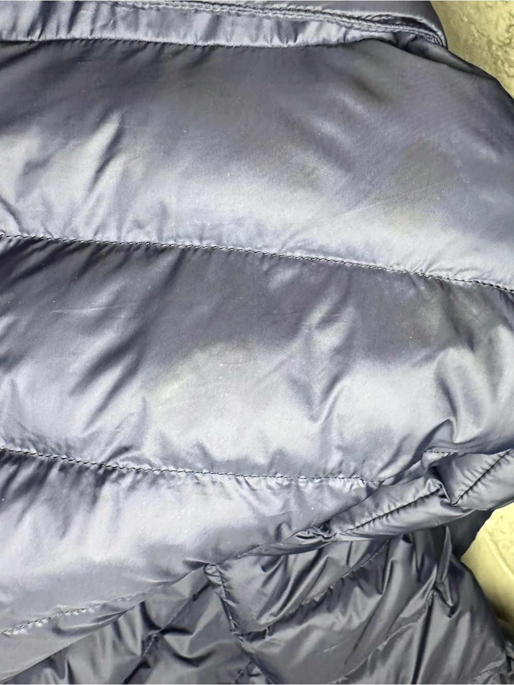 Women’s medium Moncler Navy Quilted Down Puffer Jacket - Picture 14 of 14